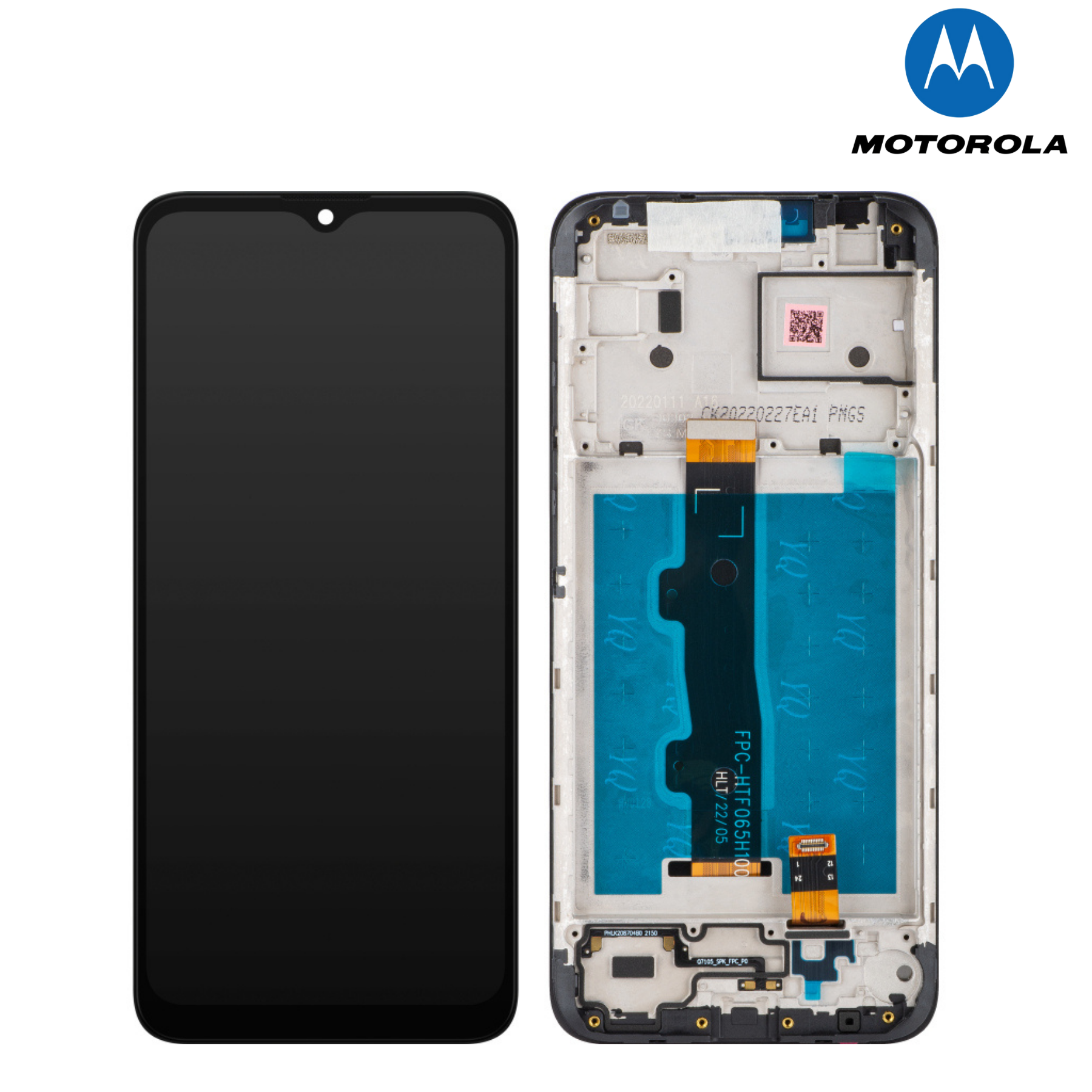 Motorola Edge 50, Peach Fuzz Service Pack LCD